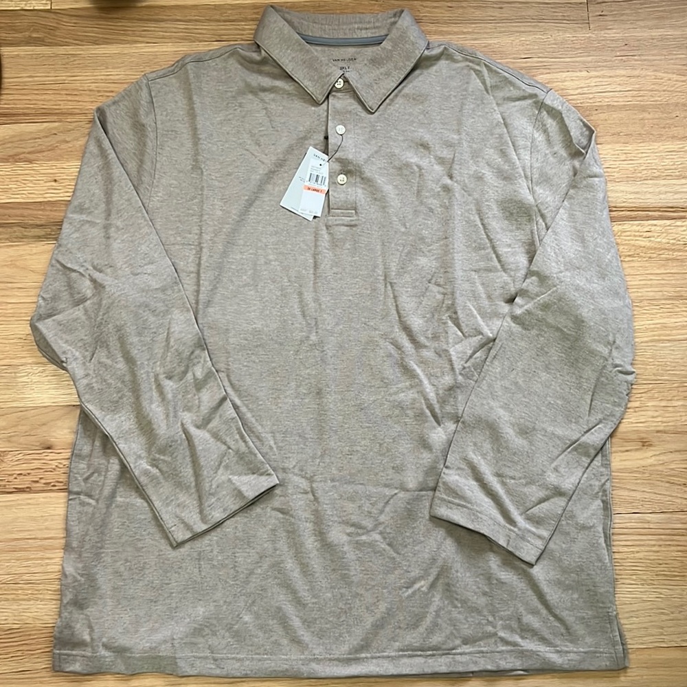 Can Heiden Big and Tall polo